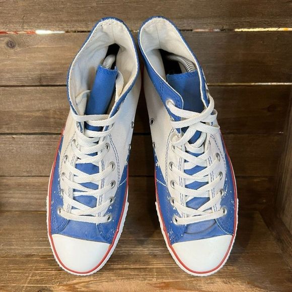 Mens Converse Chuck Taylor All Star Hello My Name Is High Top Shoes Sneakers 9 M - Picture 3 of 6